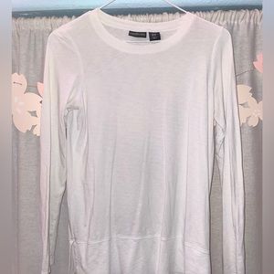 Basic White Long Sleeved Shirt